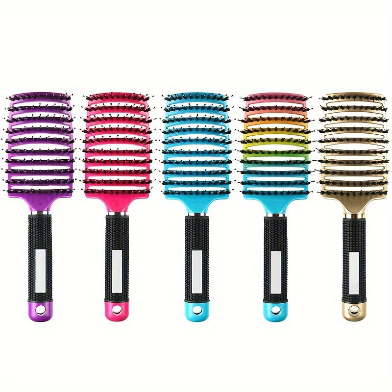 Seraphine™ | Haarborstel Anti-Klit & Ontwarrend | Gebogen Borstel met Massagefunctie