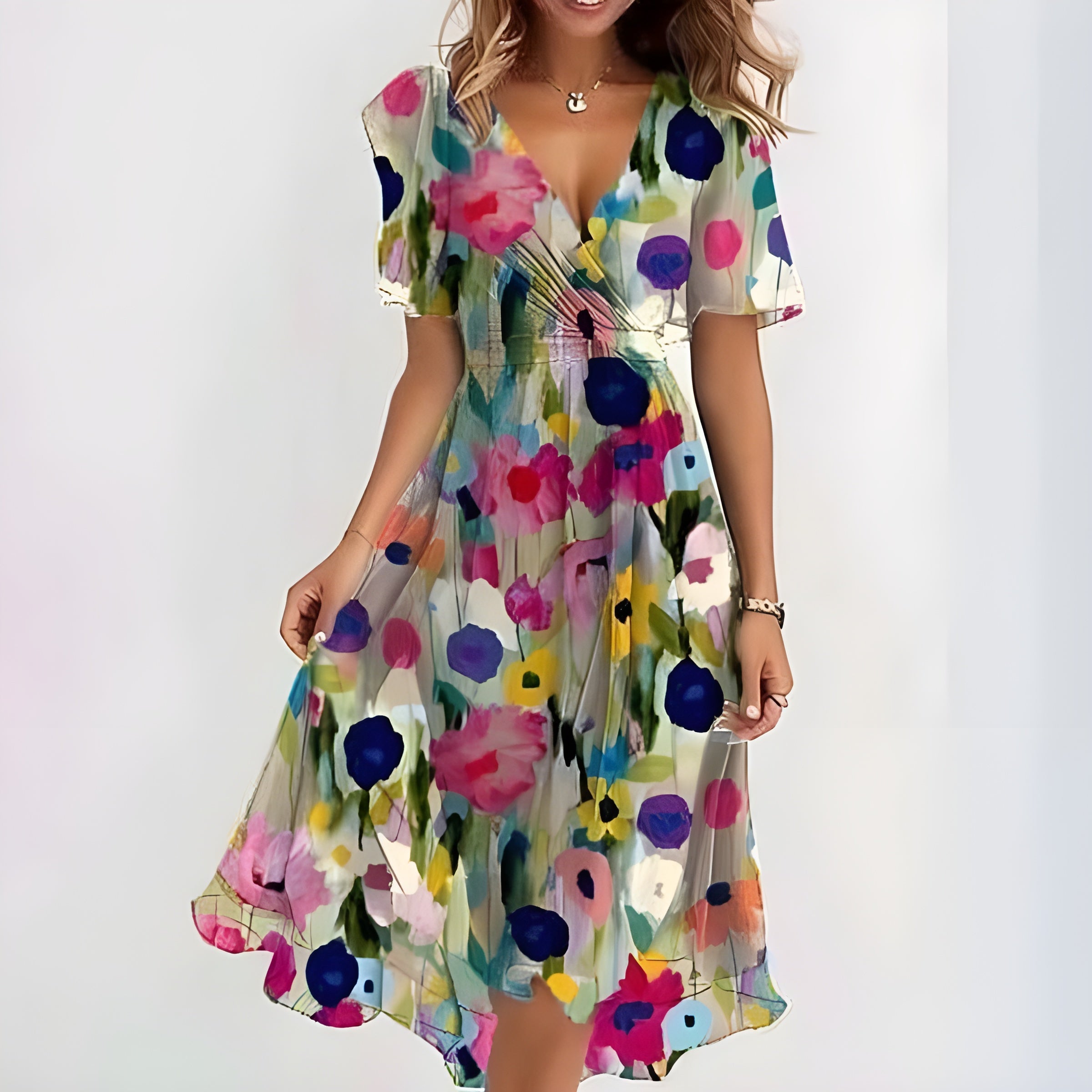 Aveline™ | Zomerse jurk | lichtheid met natuurlijke charme