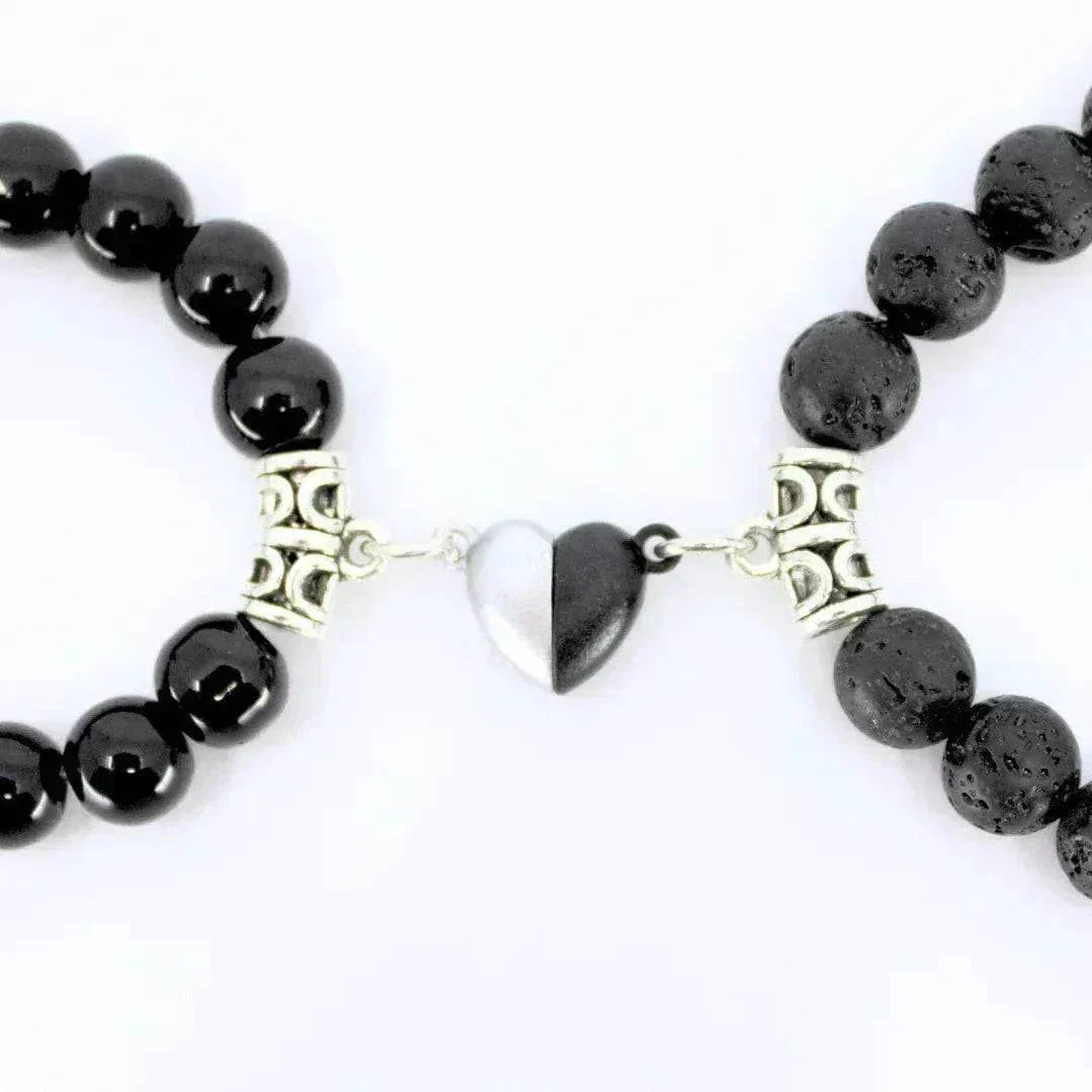 Fleur™ | Liefdesband - Basalte & Onyx