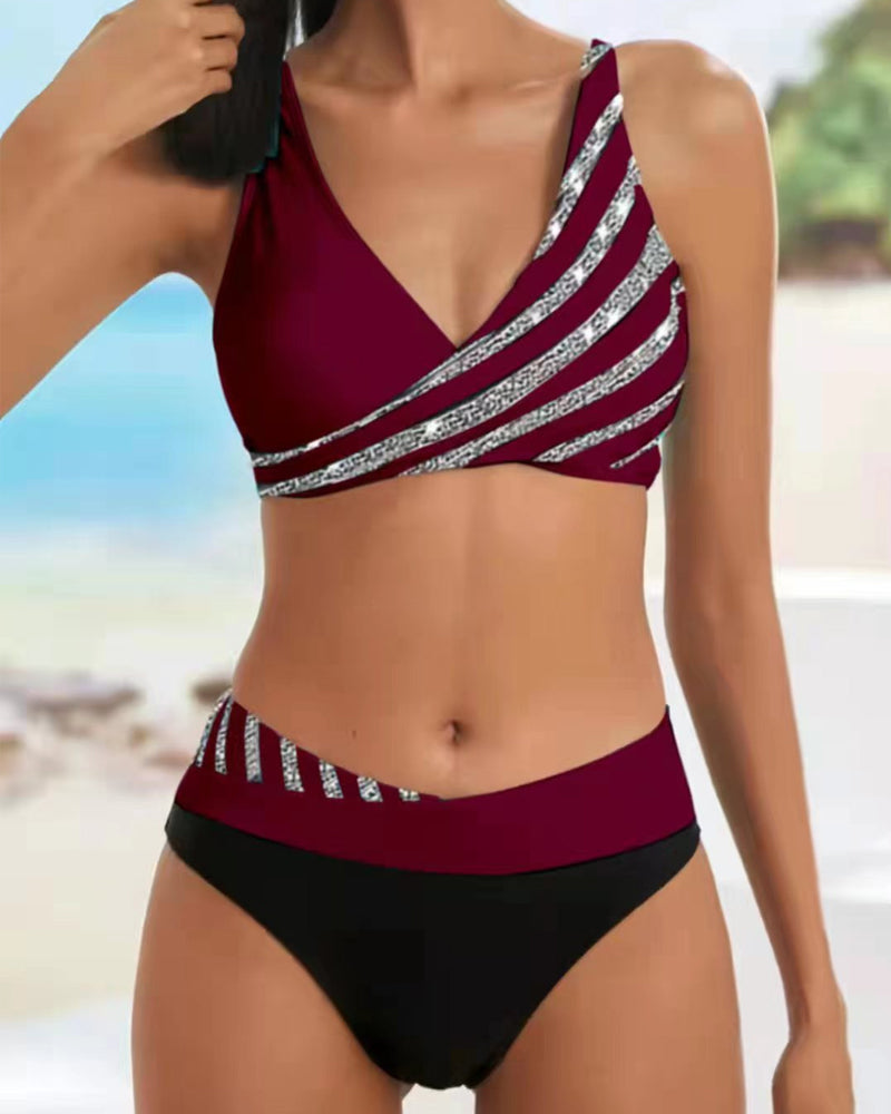 Avalon™ | Warme bikini met print