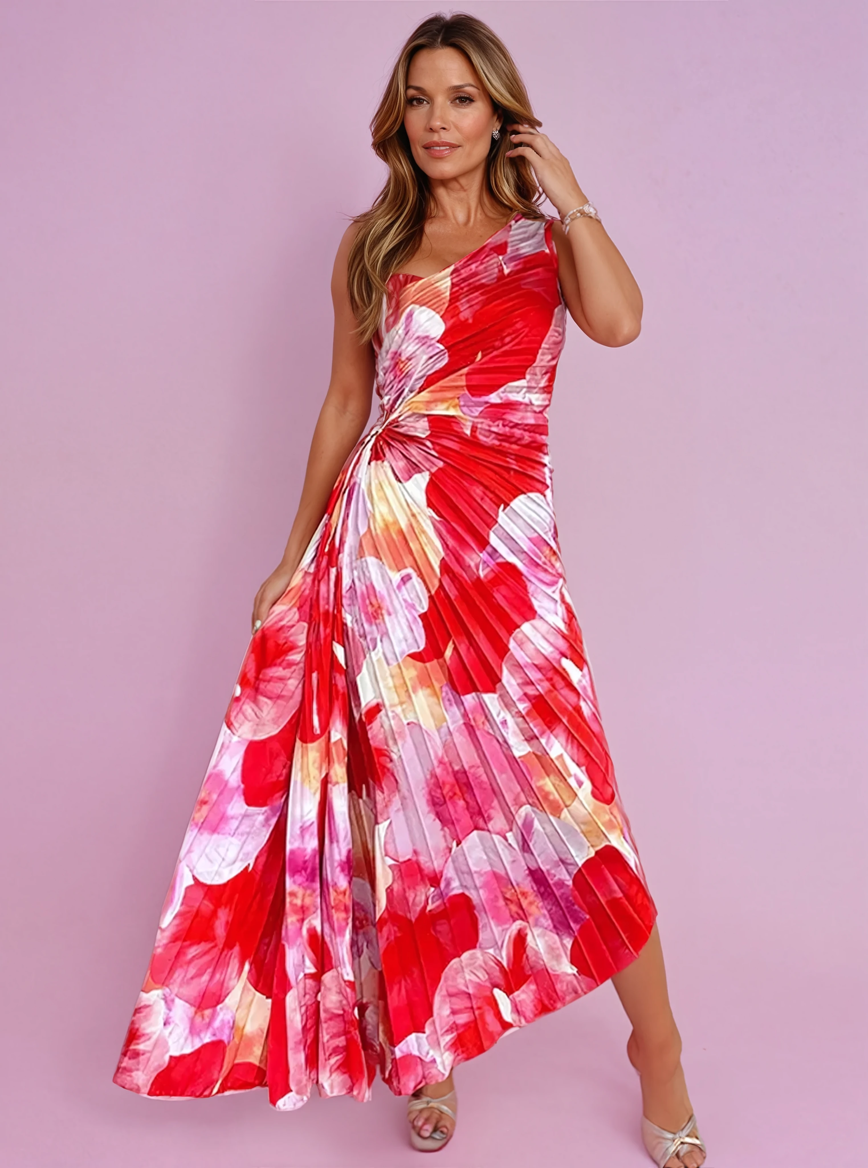 Anouk™ | Zomer geplooide jurk (bijna uitverkocht)